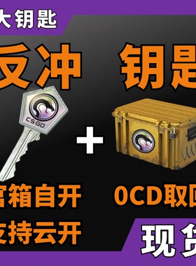 【现货秒发】CS2反冲钥匙加武器箱 CSGO箱子 自开号可云开 印花集