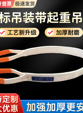 吊装带起重吊带国标加厚5吨3T2T10吨4米5/6M1.5米2.5吊车行车工业