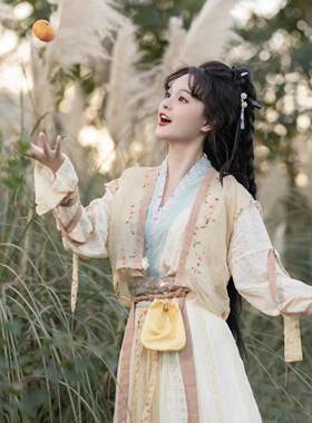 赵灵儿汉服女古装2025新款改良成人春夏日常汉元素套装cos小师妹