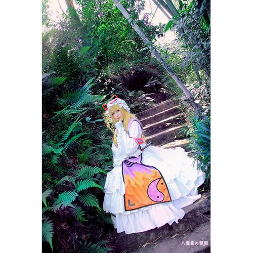萌萌喔COS/东方project 八云紫/紫妈cos道士服cosplay
