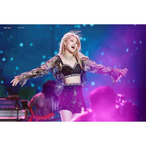 韩国BLACKPINK女团rose同款ds演出服黑色亮片套装女爵士舞蹈领舞