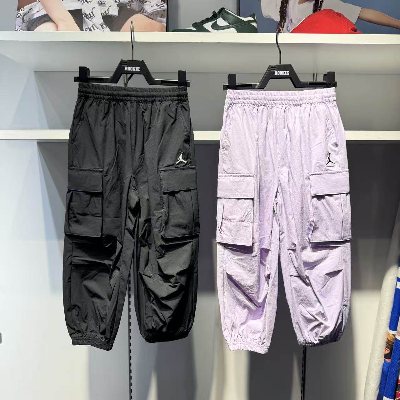 JORDAN乔丹26年春夏新款速干超薄休闲百搭舒适工装长裤 JD2622024