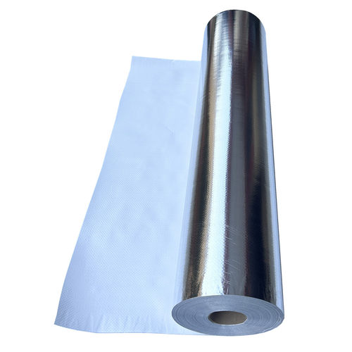 14丝镀铝箔膜编织卷膜铝塑编织布真卷膜机械设备防潮 真空包装膜