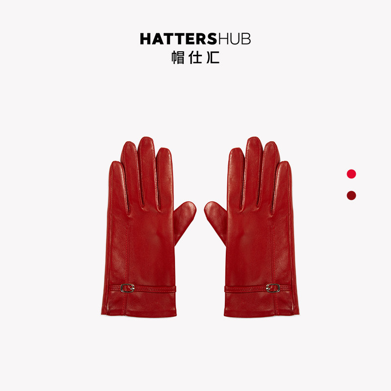 KEYONE法式气质进口羊皮手套