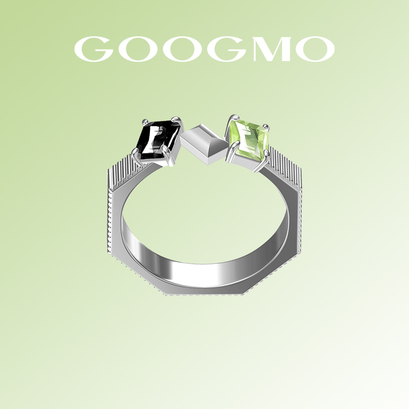 估莫googmo微光系列戒指高级感