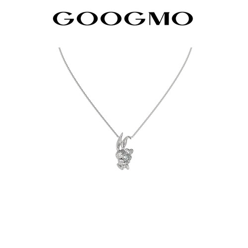 轻奢小众项链GOOGMO锆石吊坠女生