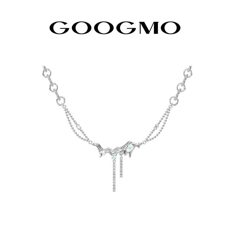 GOOGMO估莫拾系列欧泊项链女