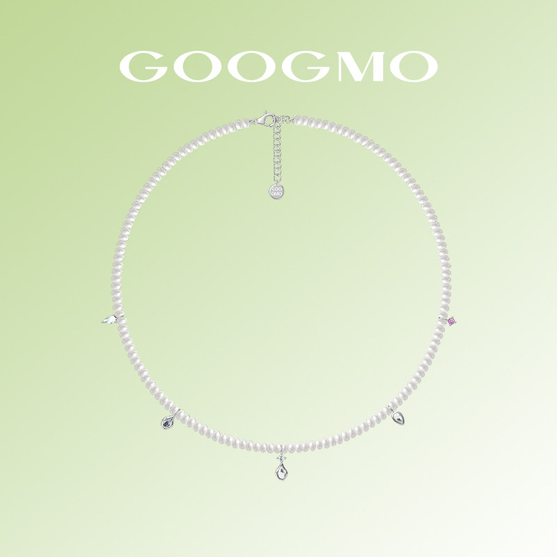 GOOGMO微光系列天然珍珠项链