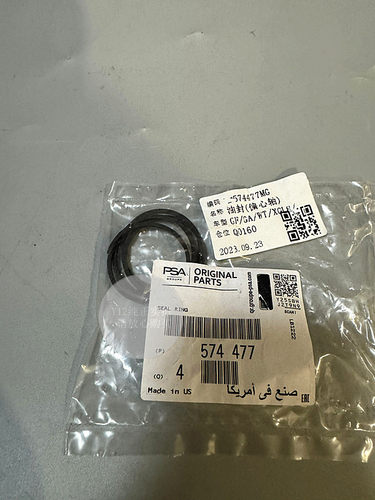 别克新君威君越迈锐宝GL8陆尊凸轮轴链轮油环 科帕奇原厂偏心油封