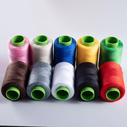 家用黑白色缝衣线缝纫机缝纫线缝衣服手缝针线手工涤纶diy十字绣