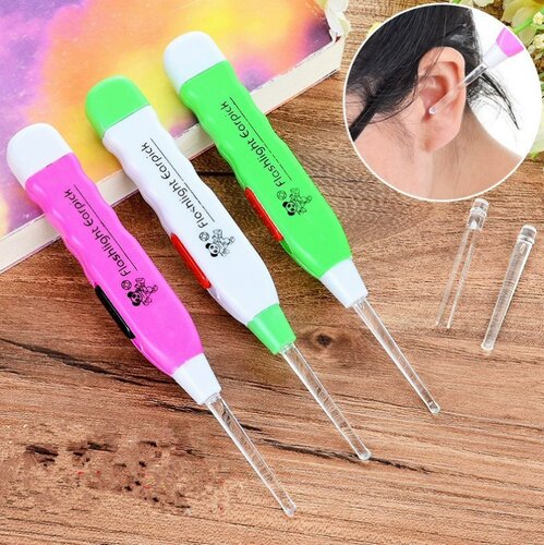 发亮带灯耳勺荧光发光掏耳勺灯光带灯挖耳朵大人扣耳勺灯神器女