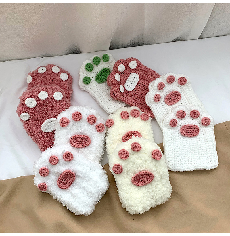 小熊围巾手工diy编织神器粗毛线