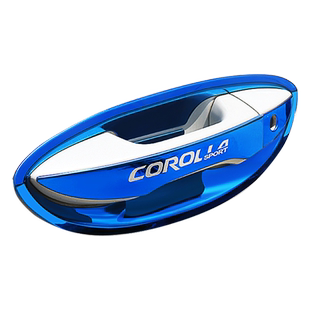 适用于卡罗拉雷凌改装饰门碗贴拉手把手盖1.2T双擎汽车用品配件