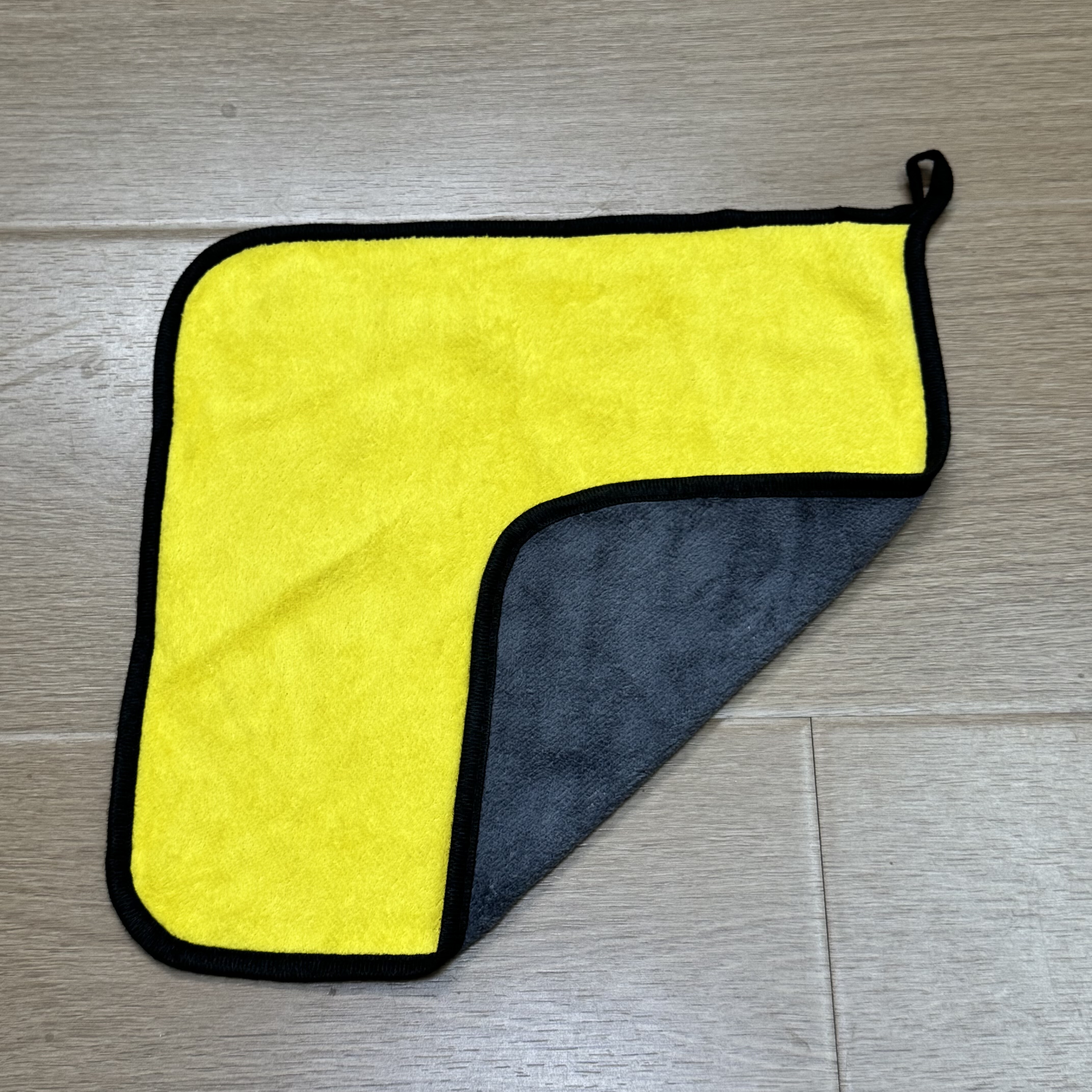 方形加厚洗车毛巾吸水擦车专用 家用厨房茶几清洁抹布约29*29cm