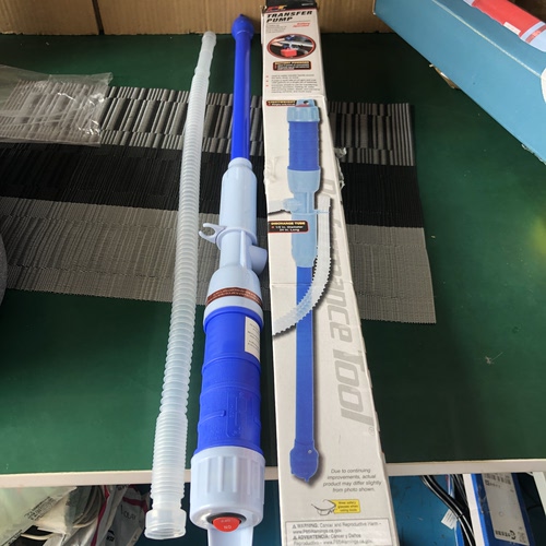 车载电动抽油器鱼缸换水器抽油泵便携式小型家用塑料。颜色随机发