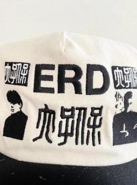 （现货秒发）自主ERD忧郁的富二代24SS标语刺绣休闲棒球鸭舌帽