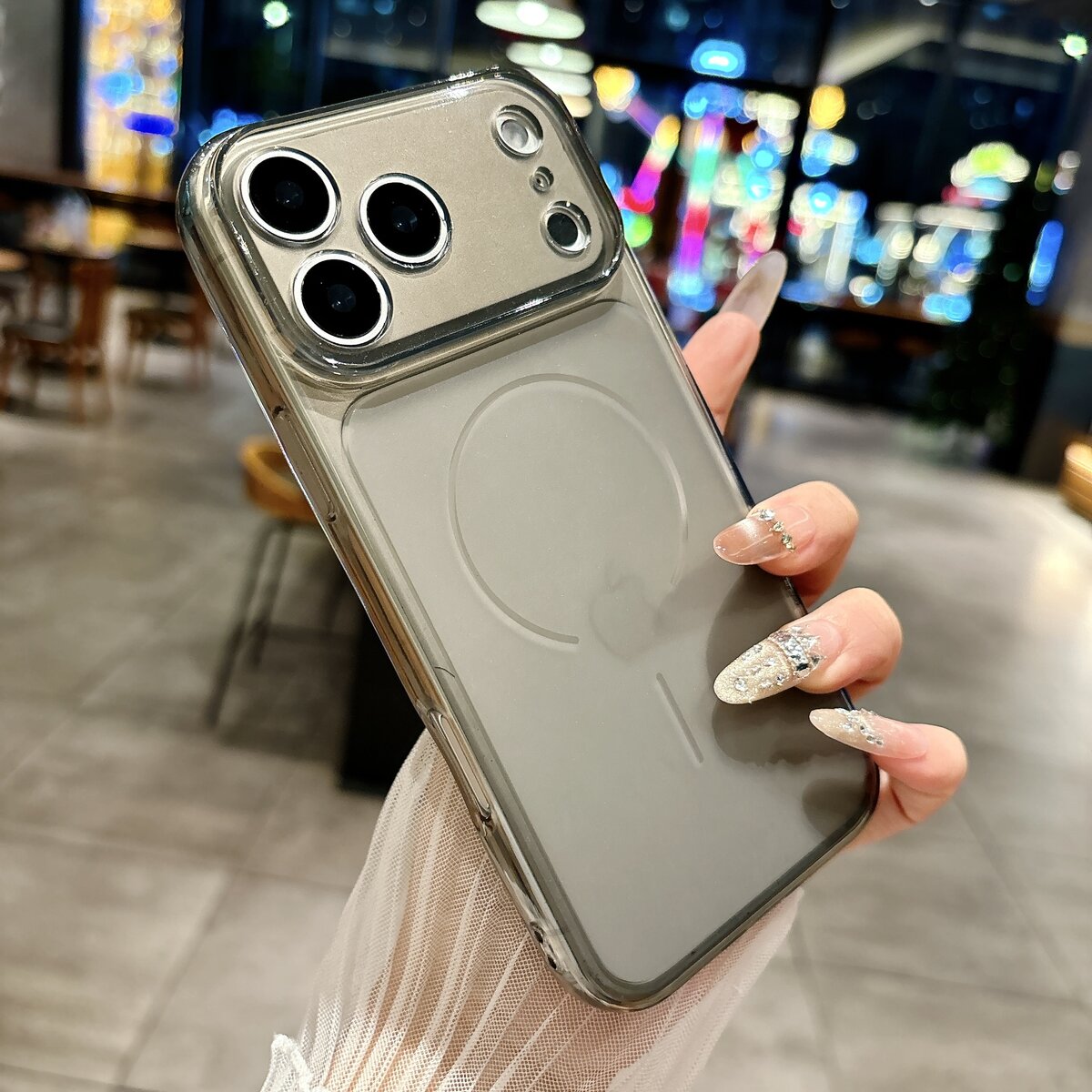 高级纯色秒变17大视窗适用苹果16Promax手机壳IP15磨砂14全包plus男女新款13pro防摔max硅胶12/11小众ins个性