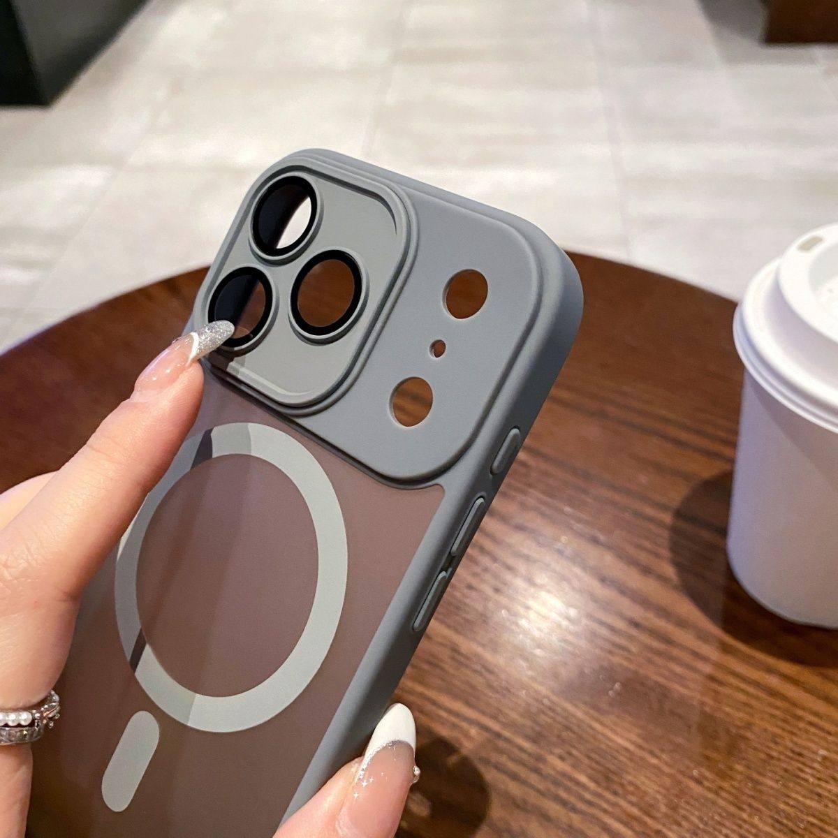 肤感，磁吸磨砂苹果17promax手机壳新款17air磁吸充电iPhone16pro个性磨砂全包15promax防摔ip12保护套11高级