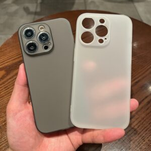 磨砂透明黑白色防指纹直角边方形适用苹果14pro手机壳iPhone14promax硅胶12/13promax软壳78pXR全包11男女款