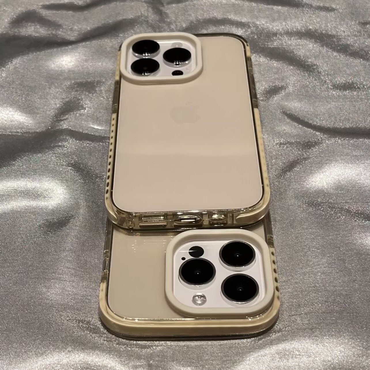 简约防摔适用iPhone15promax手机壳苹果13新款14硅胶软壳12透明R保护壳男女潮牌plus加厚防摔14pro小清新纯色