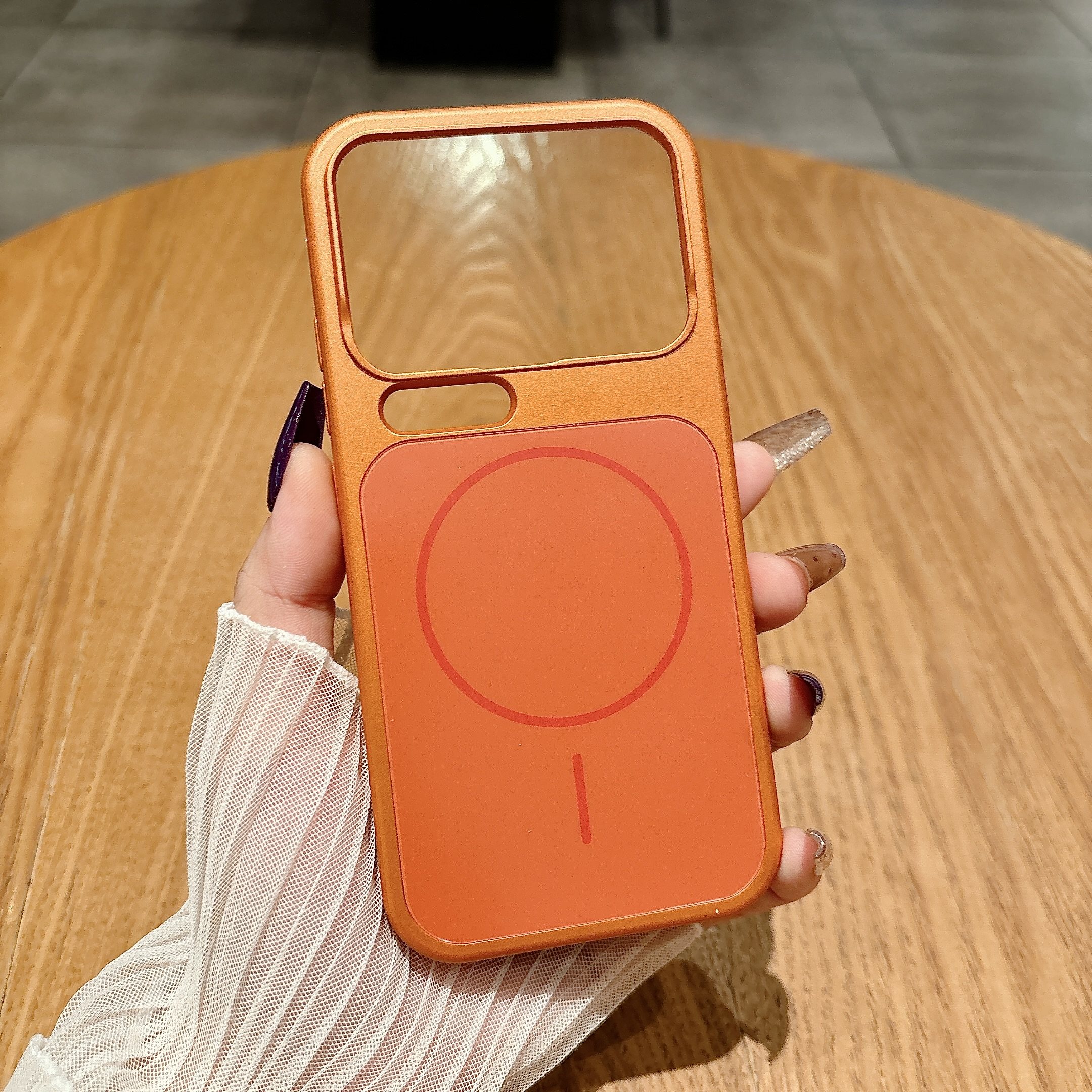 秒变苹果17星宇橙适用于小米17promax手机壳新款小米17Pro全包大孔Xiaomi17磨砂磁吸高级时尚防摔创意保护套