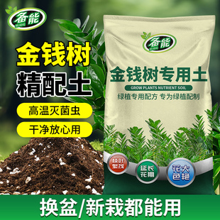 金钱树专用土营养土家用绿植盆栽金钱树肥料专用花土有机腐殖土壤