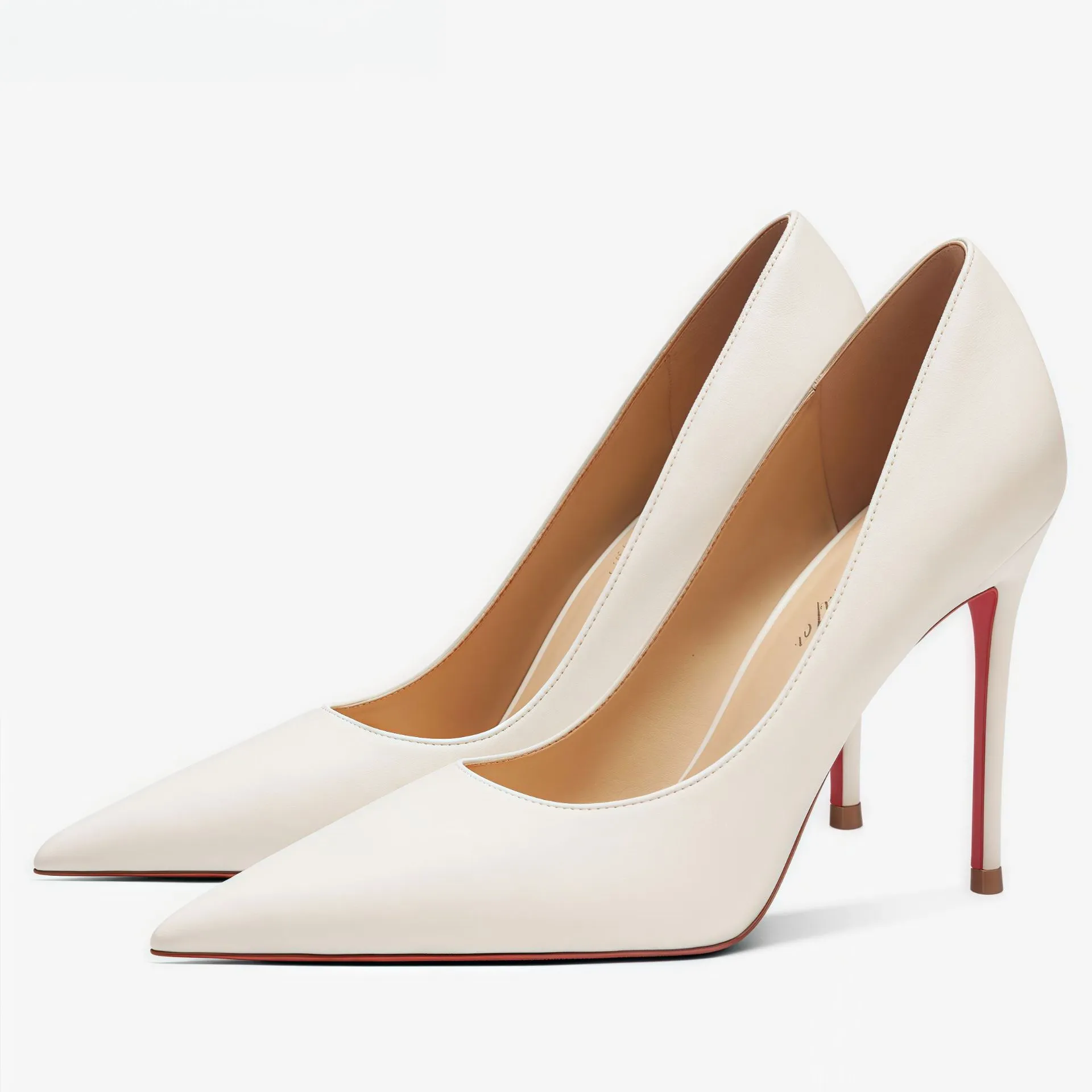 红底高跟鞋女高级感浅口漆皮新款尖头性感夜场气质单鞋女细高跟