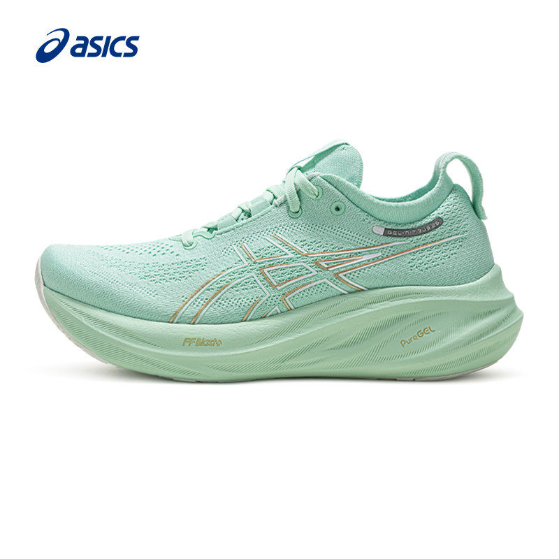 亚瑟士女子缓震回弹跑鞋