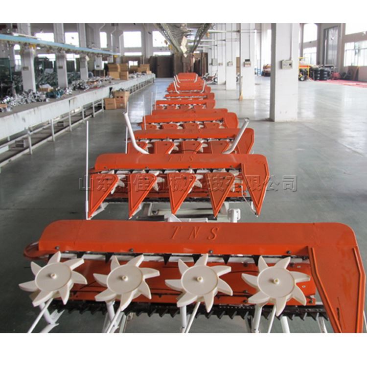 手推式玉米花生收割机 小型田地玉米割晒机 农用秸秆放倒割捆机