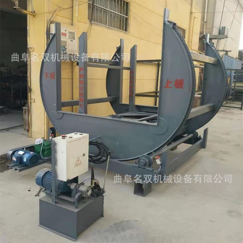 自动升降旋转翻板机 3-5吨变频遥控翻板机 一键遥控操作