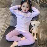 儿童秋冬新款内衣套装男女童秋衣秋裤家居服中小童睡衣宝宝套装潮