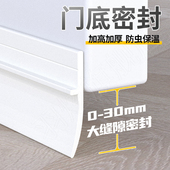 门缝密封条门底防尘条挡风条门窗防风胶条缝隙填补挡光条隔音静音