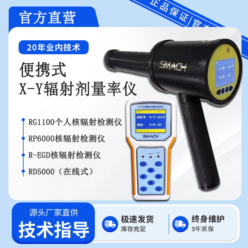 R-EGD便携式辐射检测仪 RP6000型X-Y辐射剂量率仪 辐射剂检测仪