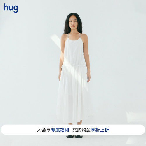 COMMXN轻量尼龙吊带连衣裙