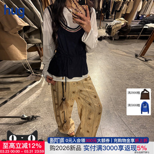 2026早春新款 hug DUST 真两件背心T恤 ICE