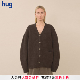 LAUREN V领单排扣长袖 MANOOGIAN 2026早春新款 开衫 hug