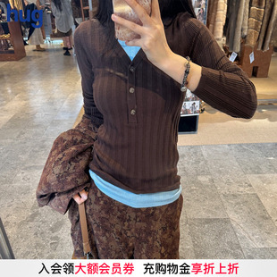 ICE 假两件打底衫 DUST 2025秋冬新款 icedust hug