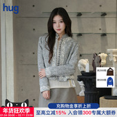 INTO 民族风混色肌理盘扣西装 THE EAST hug 外套 intotheeast