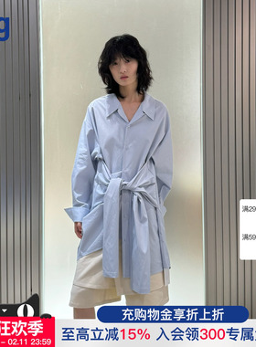 【BOTTOM NOTES】hug 2025纯色简约纽扣长袖衬衫