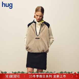 2025AW冬季 hug 假日系列小银狐马甲背心 MARCHEN