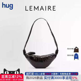 2026春夏新款 hug 简约饺子可颂小号牛角包 LEMAIRE