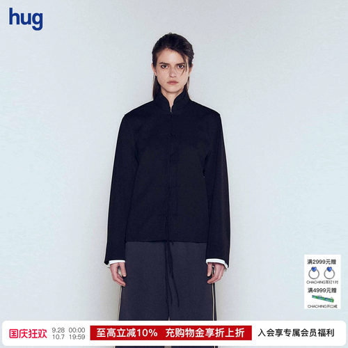 SAMUELGUIYANG双层立领上衣
