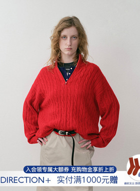 【NO DIRECTION+】hug 2025长袖打底衫山羊绒针织套衫nodirection