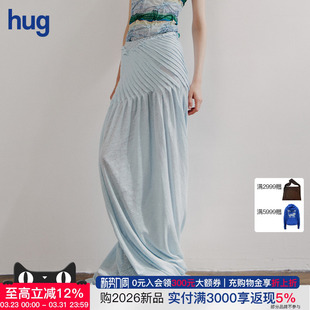 BRAID 2026早春新款 hug 旋转褶饰半裙 PONDER.ER