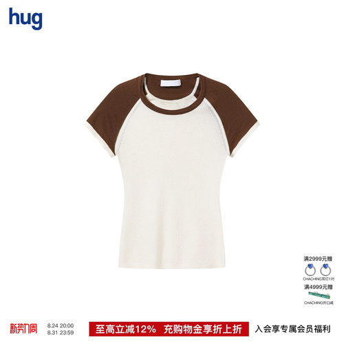 CUDDLEUP羊绒插肩袖T恤
