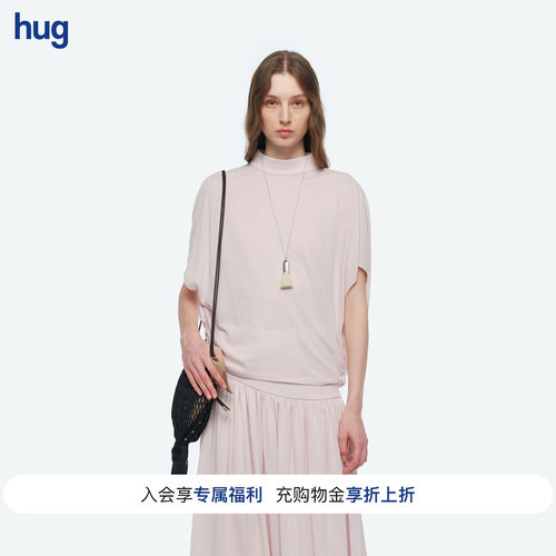 AETNAPROJECT落樱粉垂领上衣