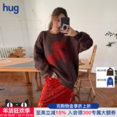 ICE DUST hug 2026早春新款 大马套头毛衣icedust