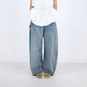 2026早春新款 牛仔香蕉裤 PLUS hug VVNK JANE