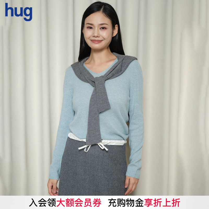 25秋冬新款山羊绒低领针织套头衫