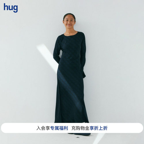COMMXNCOMMXN格蕾丝真丝连衣裙